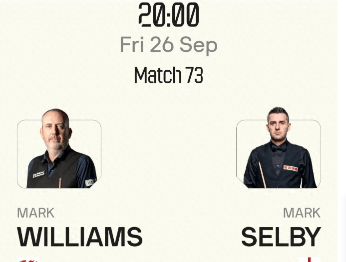 斯诺克英国, 这场斯诺克 斯诺克英国, 这场斯诺克