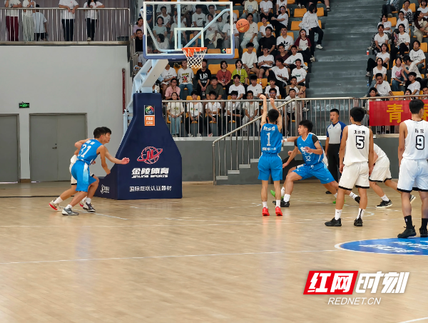 湖南省第六届中学生运动会篮球赛火热开赛,邵阳市第一中学全力保障赛事精彩呈现